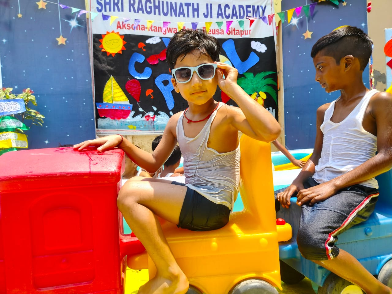 Cool Pool activity at SRJ Academy