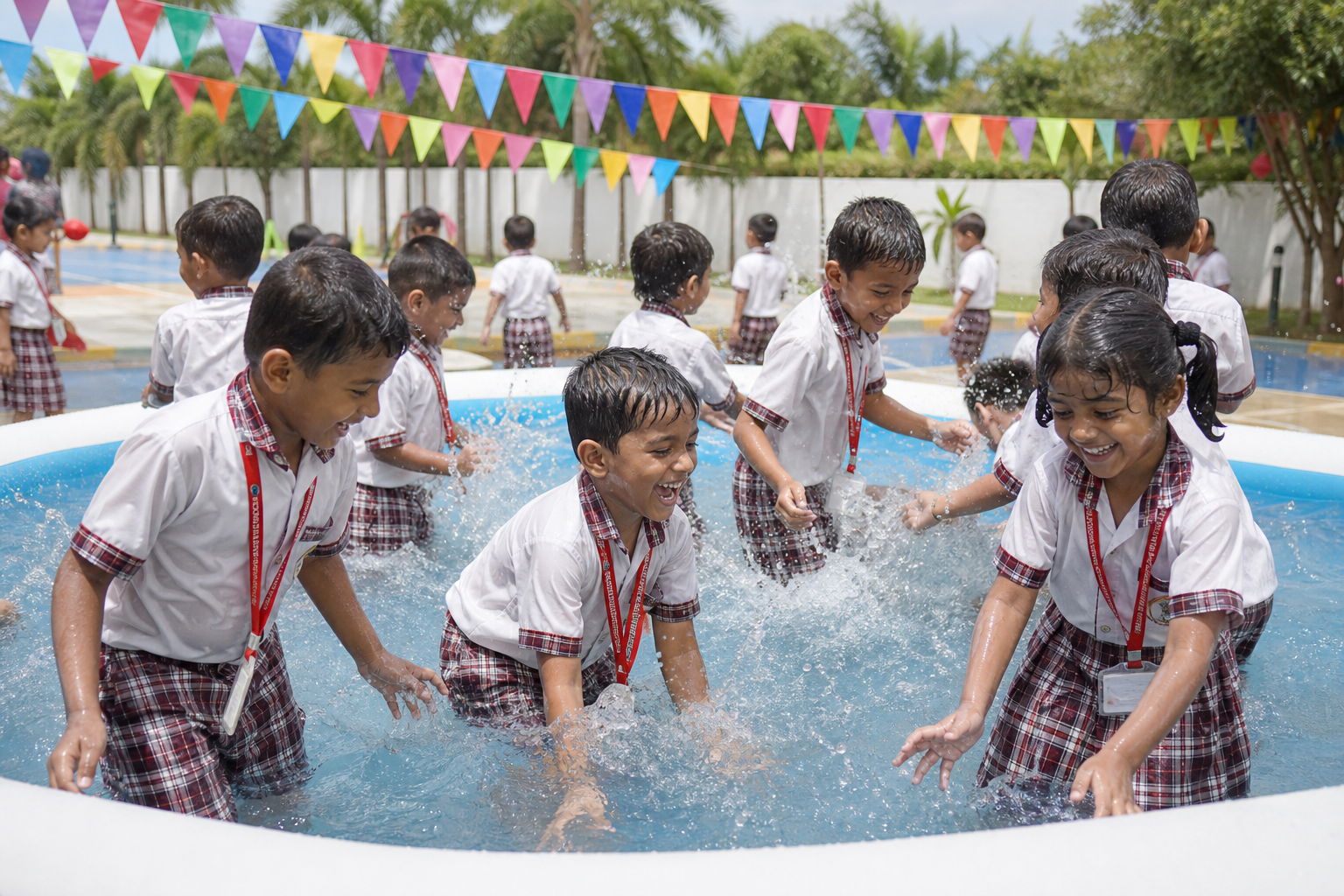 Cool Pool fun day at SRJ Academy