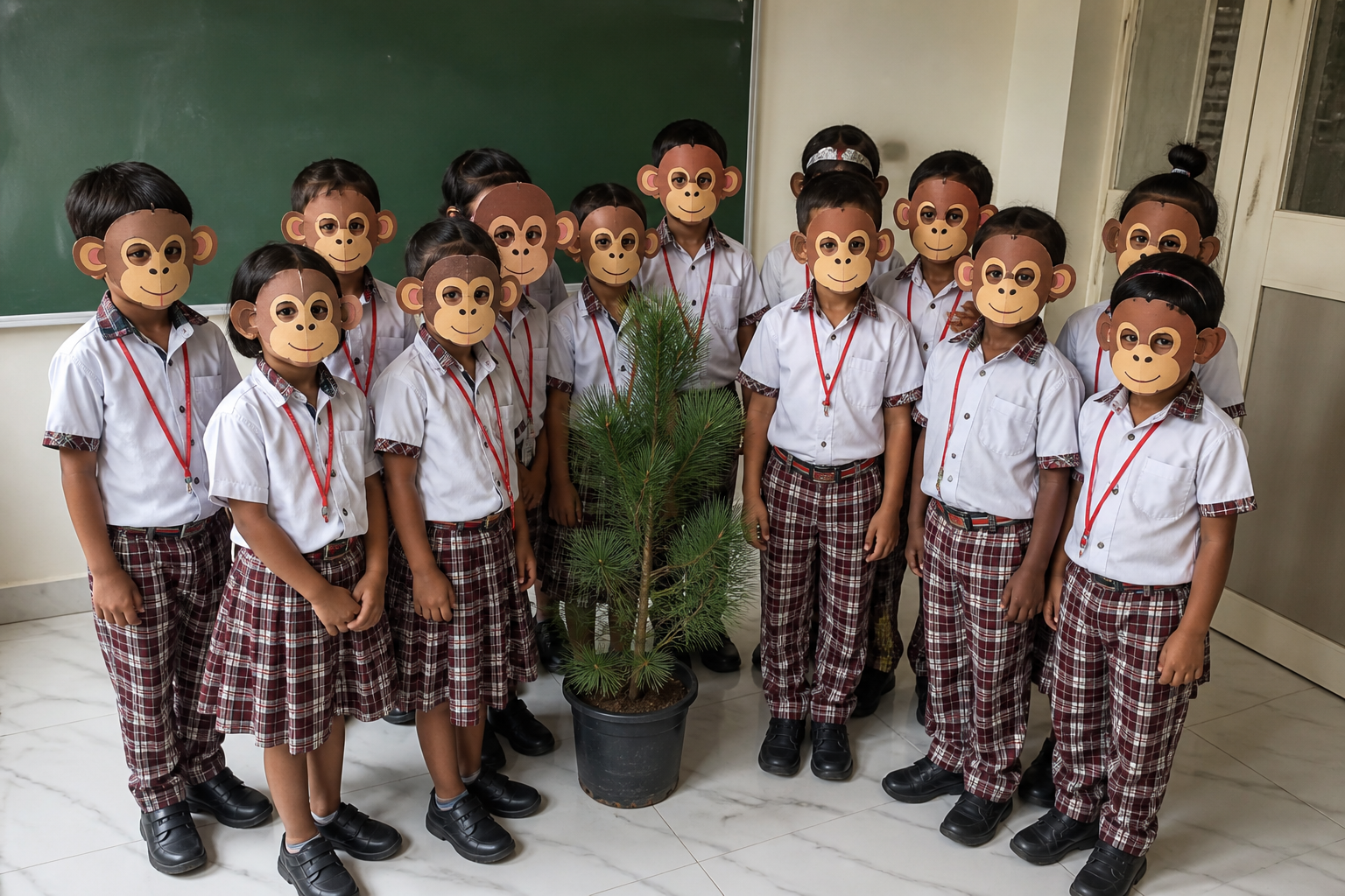 Hindi Story CCA Bandar aur Topiwala at SRJ Academy