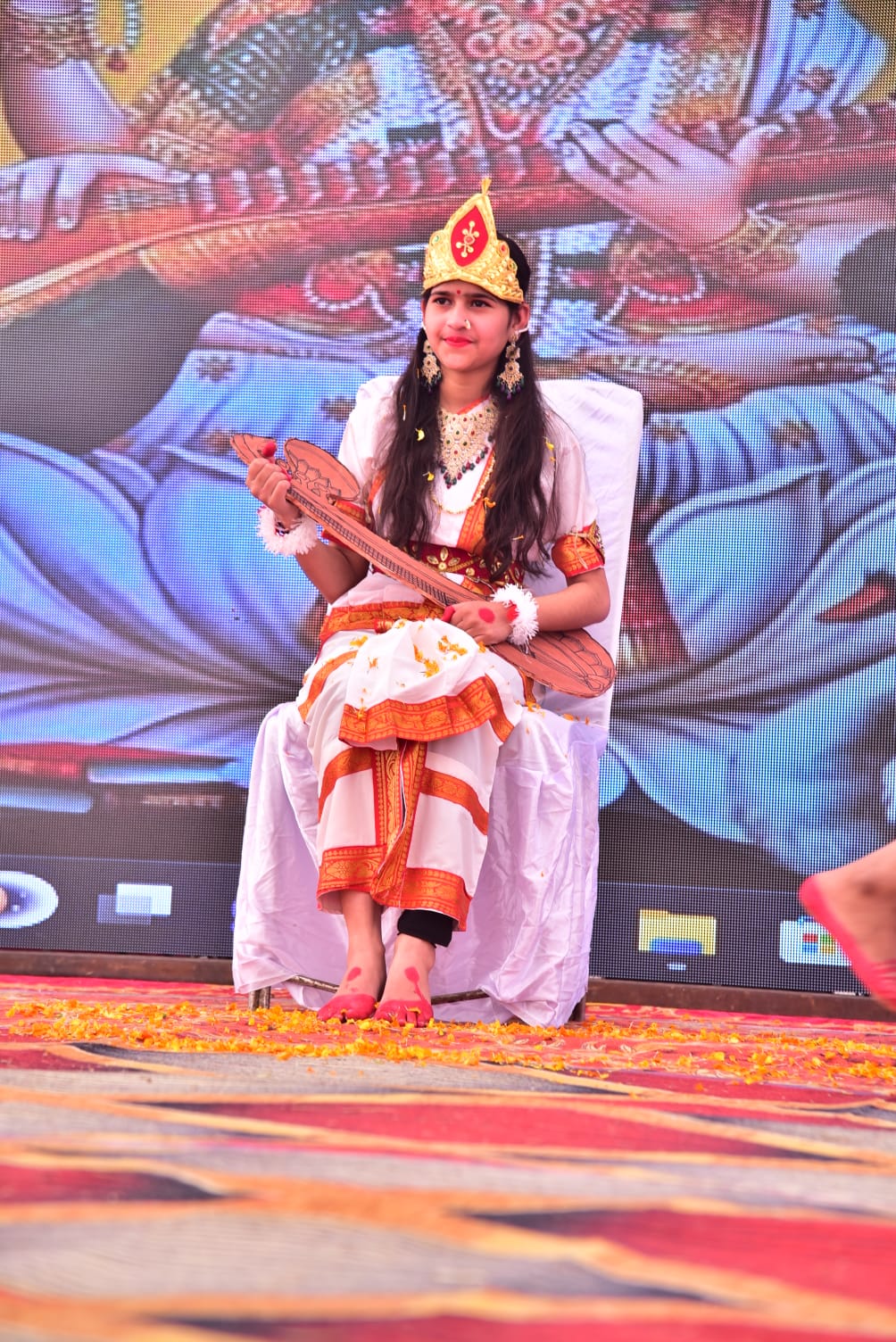 Students receiving awards