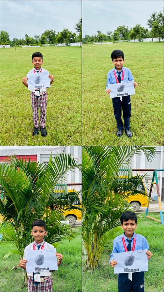 SRJ Academy students computer Mouse learning activity